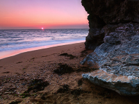 tableau decoratif, decoration, tableau decoration, tableau abstrait, paysage de vende, paysage de bretagne, paysage de mer, cadeau,photo, lumire, plage, mer, falaise, ciel, coquillage, vende, corniche vendenne, saint hilaire de riez, brtignolles, brem sur mer, les sables d'olonnes, la pare, sauzaie, bleu, rose, jaune, rouge, rocher, large