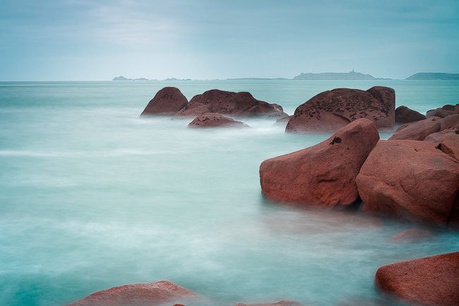 tableau decoratif, decoration, tableau decoration, tableau abstrait, paysage de vende, paysage de bretagne, paysage de mer, cadeau,Photo Bretagne, Photo perros-guirec, ile renote, mer, rocher, Photo paysage, dsert, ct d'armor, herbe, vague, ciel, rouzic